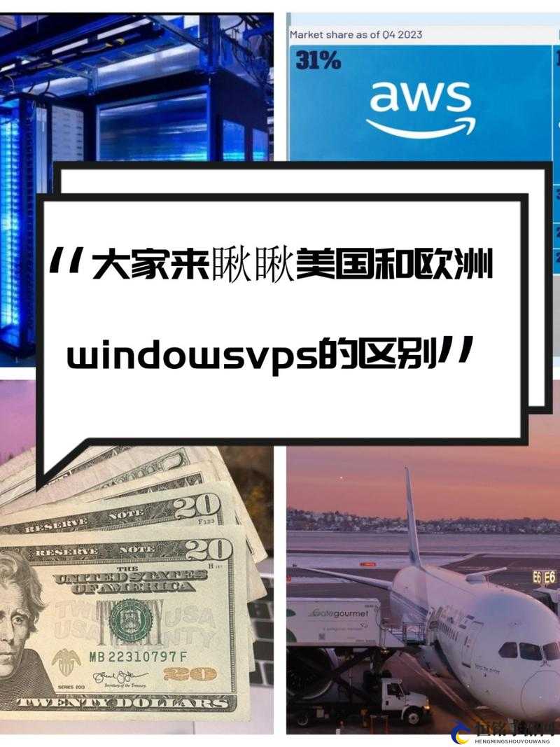 美国和欧洲 WindowsVPS 的区别：特点与差异对比