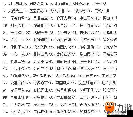 微信成语猜猜看太子太师第99关答案微信成语猜猜看太子太师关卡答案