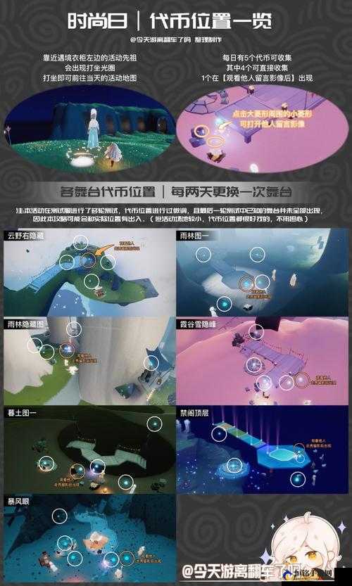 光遇 7.11 星星代币位置及收集指南