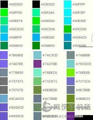 CF 手游颜色代码及字体颜色相关教程